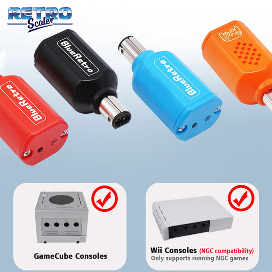 Adaptador Inalámbrico BlueRetro para Controladores de NGC PS4/PS5/NSW/XBOX/
